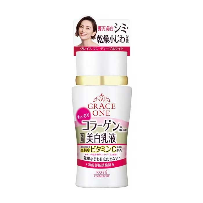 그레이스원 약용 화이트닝 딥화이트 밀크 [ 화이트닝 유액 못치리 130ml]