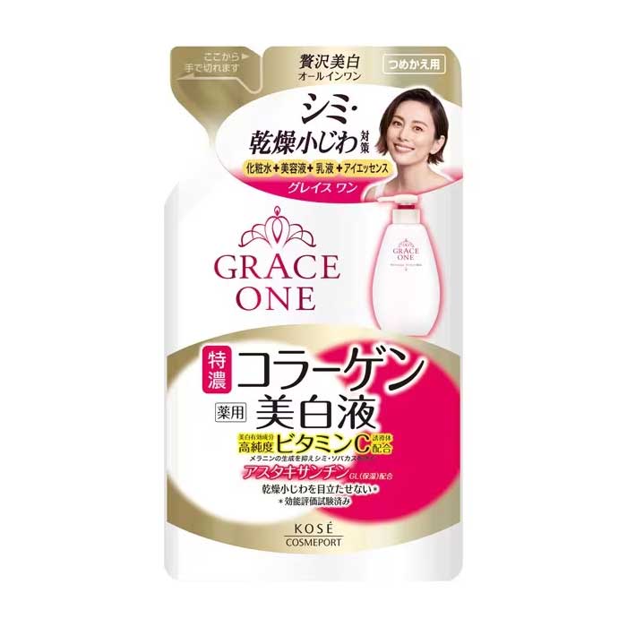 그레이스원 화이트닝 보습액 리필 200ml [약용 화이트닝 농밀액 리필]