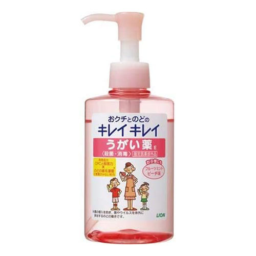 키레이키레이 목가글약 후르츠민트복숭아맛 200ml 【지정의약부외품】