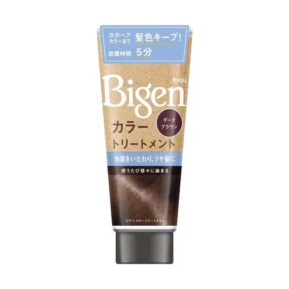 호유 비겐 컬러 트리트먼트 새치염색용 180g 다크브라운