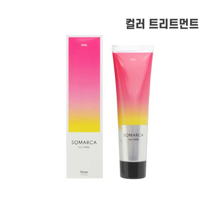 호유 소마르카 컬러차지 핑크 130g [트리트먼트]