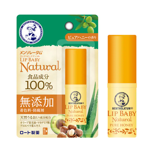 멘소래담 립베이비 내추럴 퓨어허니향 (100% 천연성분 무첨가 립크림)