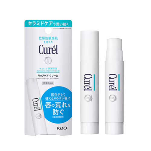 큐렐 립케어크림 4.2g (민감성 피부용) 민감성 피부 전용 고보습 립크림