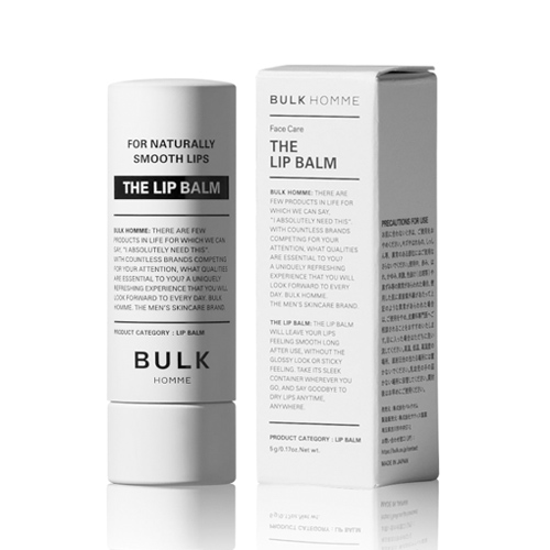 BULK HOMME 바르크옴 THE LIP BALM 고보습 립밤 (남성용)