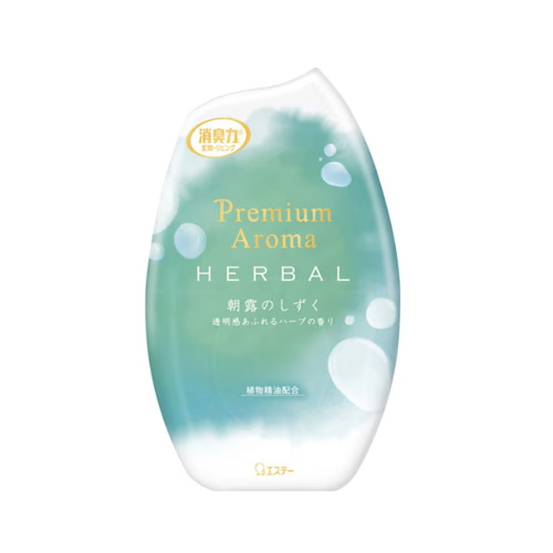 에스테 탈취력 방의 탈취력 프리미엄 아로마 허벌 방향제 아침 이슬 400ml