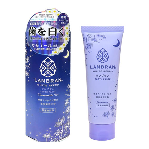 약용 란브란(LANBRAN) 화이트 리프로 100g 카모밀 화이트닝 치약  