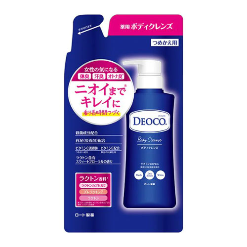 데오코 DEOCO 약용 바디클렌즈 스위트 플로럴향 리필용 250ml
