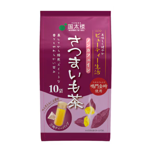 국타로 나루토킨토키 노카페인 고구마차 삼각 티백 10포 (30g)