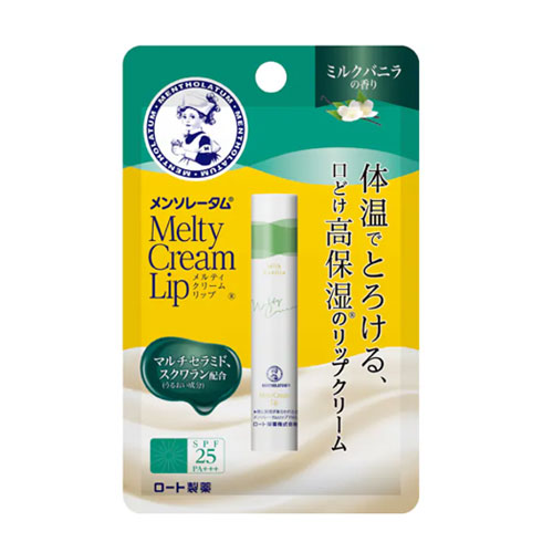 로토제약 멘소래담 멜티 크림 립 밀크 바닐라향 2.4g UV컷 SPF25/PA+++ 