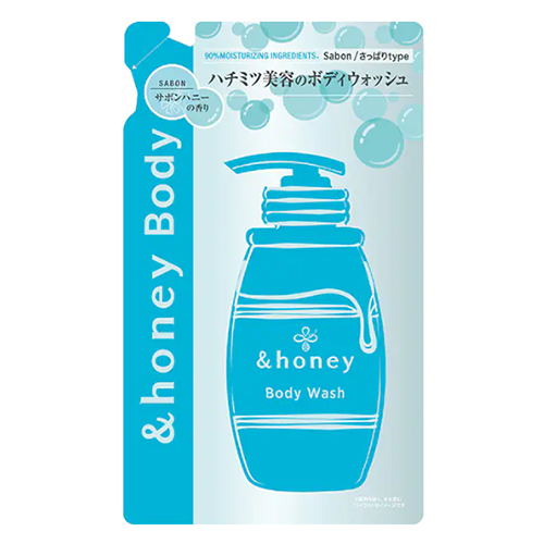 앤드하니 사봉 바디워시 440mL 리필 사봉 허니 향