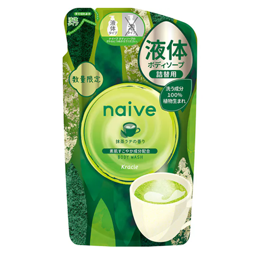 크라시에 나이브 바디소프 말차라떼향 리필 360ml