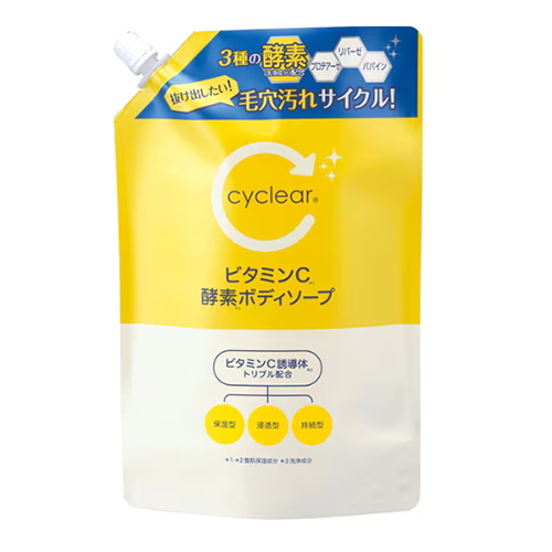 사이클리어 비타민C 효소 바디소프 700ml 리필