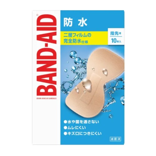 밴드에이드 BAND-AID구급 반창고 방수 손가락용 10매