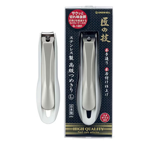 그린벨 다쿠미노와자 스테인리스 손톱깎기 L G-1201