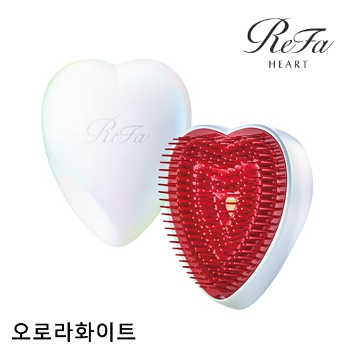 ReFa 리파 하트브러시 (오로라화이트)