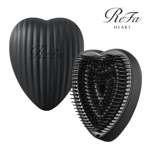 ReFa 리파 하트브러시 레이 (매트 블랙)