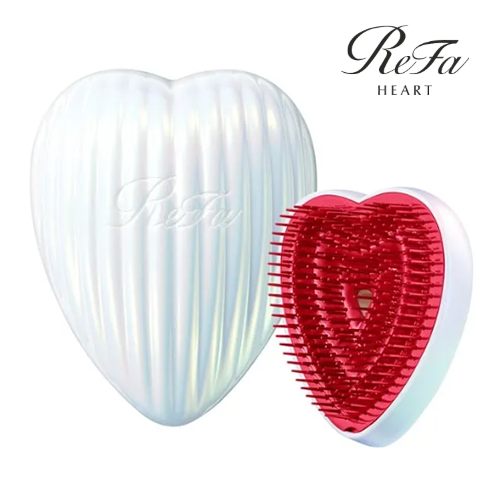 ReFa 리파 하트브러시 레이 (오로라 화이트)