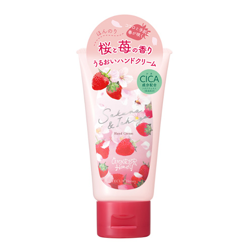 베큐아 허니 VECUA Honey  원더 허니 토로토로 핸드크림 야생딸기 사쿠라 50g