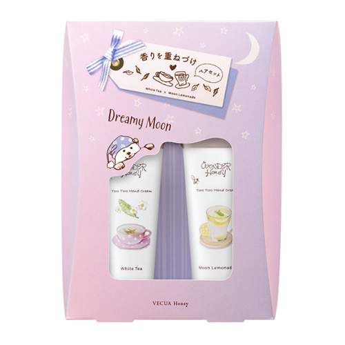 베큐아 허니 VECUA Honey 원더 허니 꿀의 숲 핸드크림 페어세트 드리미 문(Dreamy Moon) 20g × 2개입