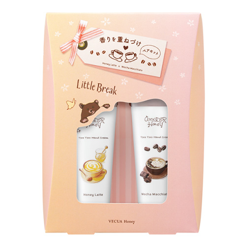 베큐아 허니 VECUA Honey 원더 허니 꿀의 숲 핸드크림 페어세트 리틀 브레이크(Little Break) 20g × 2개입