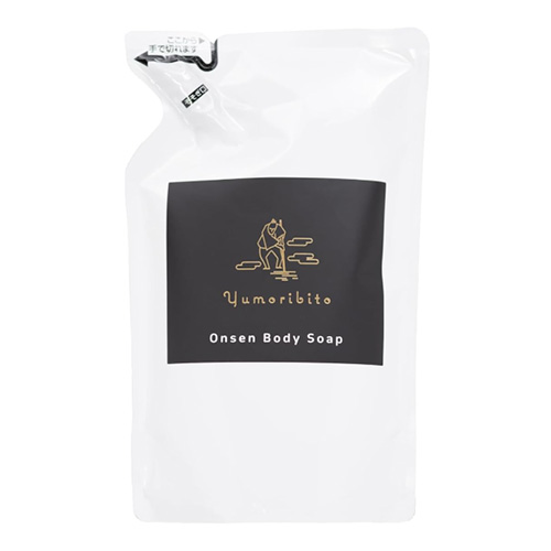 유모리비토 온천수 함유 오가닉 보디솝(바디워시) 리필용 500ml