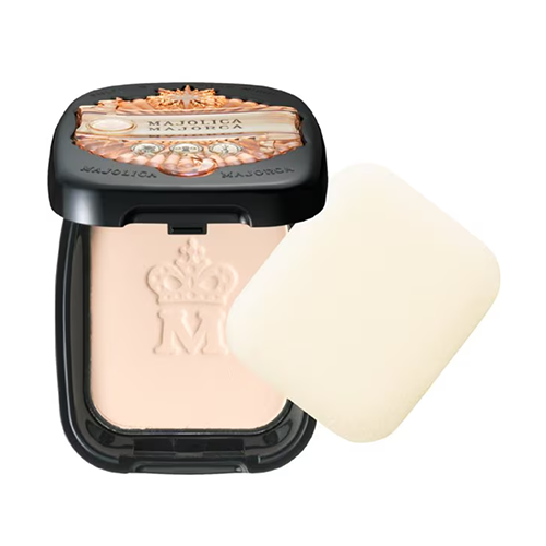 시세이도 MAJOLICA MAJORCA 마조리카 마조르카 프레스티 포어 커버 페이스 파우더 10g (케이스+퍼프 포함)