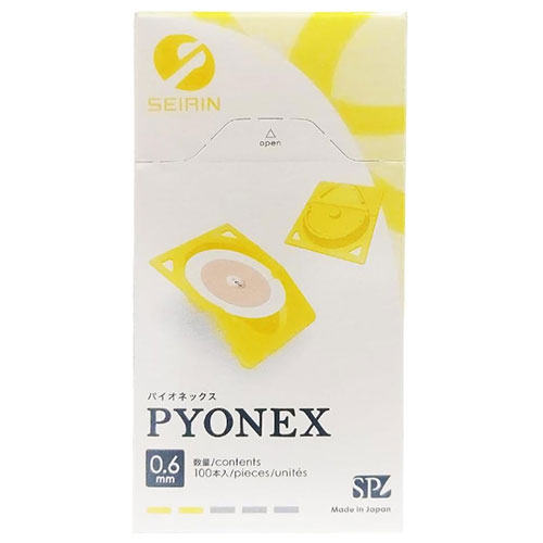 파이오넥스 옐로우 0.6×0.15mm 100매입 [원피침] - 세이린 티침 스티커침