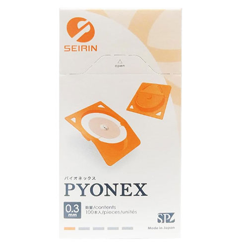 파이오넥스 오렌지 0.3×0.11mm 100매입 [원피침] - 세이린 티침 스티커침