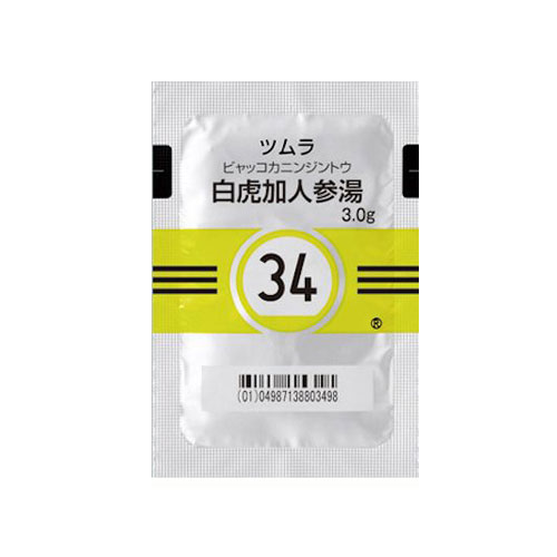 쯔무라 백호가인삼탕(白虎加人蔘湯)  42포 과립한방 【34번】