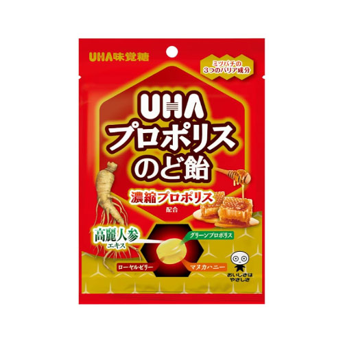 UHA 프로폴리스 목캔디 52g