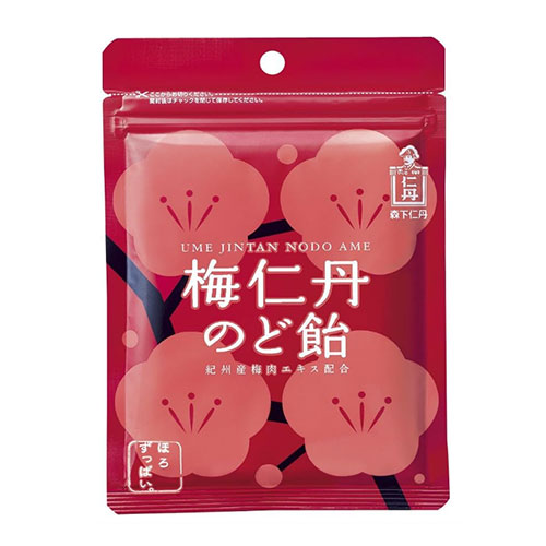 모리시타 진탄 우메진탄 목캔디 60g 매실  목캔디