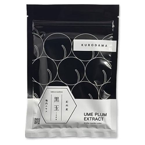 쿠로다마 입자형 매실 엑기스 정타입 150정 (일본산 미나베·기슈산 매실 사용)