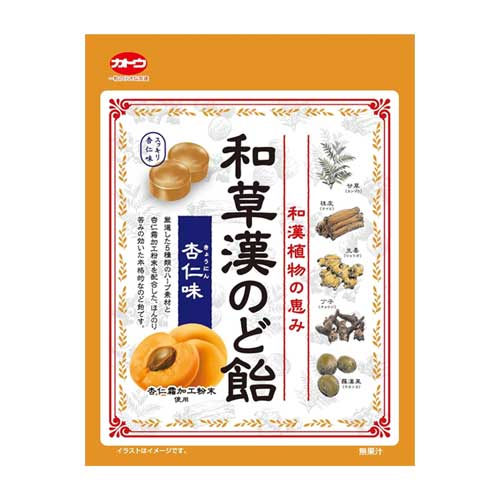 카토세이카 일본 허브 목캔디 살구 사탕54g