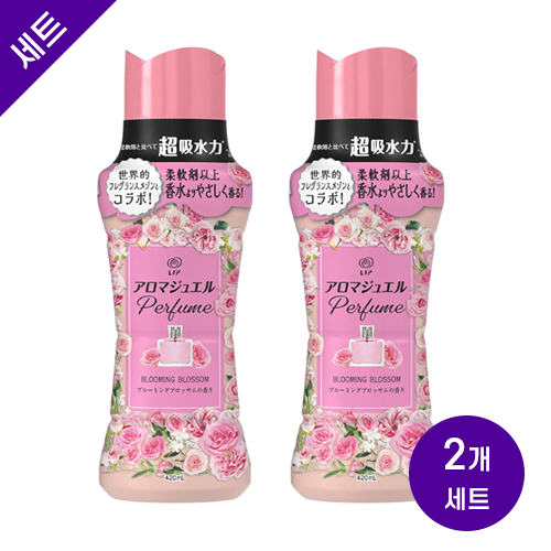 레노아 아로마 주얼 Perfume 향기 비즈 블루밍 블로섬 향 본품 420mLx2세트