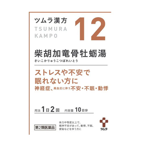쯔무라 한방 시호가용골모려탕 엑기스과립 12번 20포 10일분