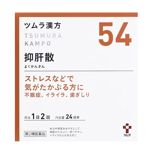 쯔무라 한방 억간산 엑기스과립 54번 48포 24일분