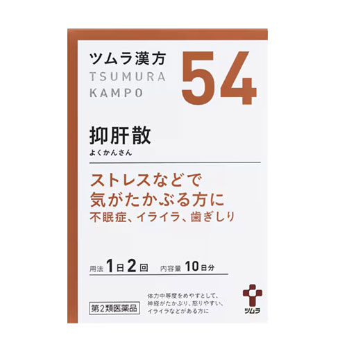 쯔무라 한방 억간산 엑기스과립 54번 20포 10일분