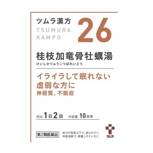 쯔무라 한방 계지가용골모려탕 엑기스 과립 26번 20포 10일분
