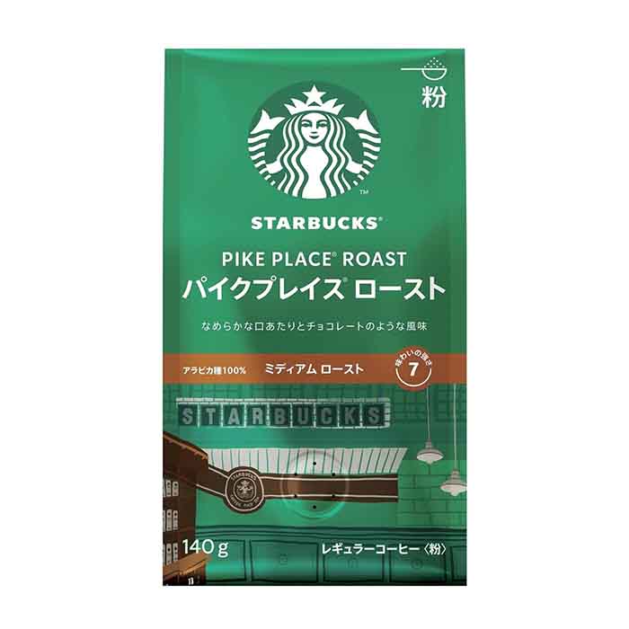 스타벅스 파이크 플레이스 로스트 분쇄 커피 140g