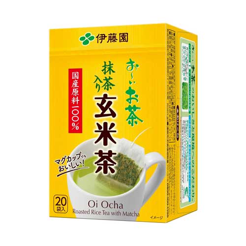 이토엔 오~이오차 현미차 에코 티백 1.9g × 20포