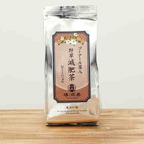 츠바키소젠 건강차 푸얼차 함유 야초 감비차 4.5g×20개입