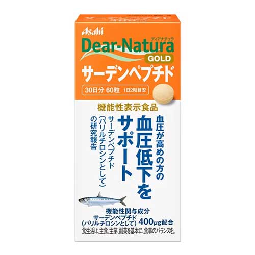 디어내츄라 사딘펩타이드 60정 (30일분) Dear-Natura 아사히 정어리 펩타이드