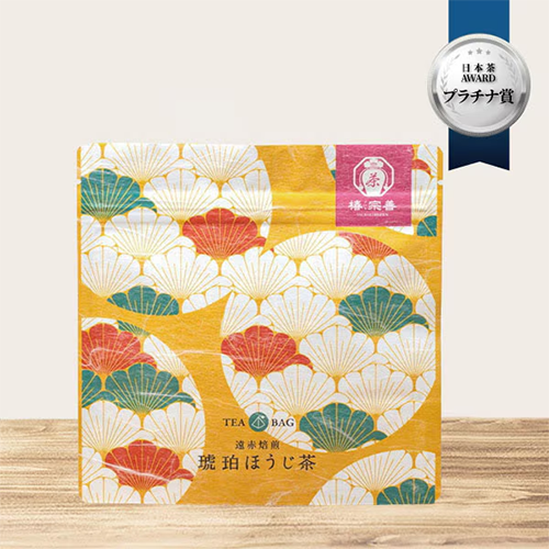 츠바키소젠 호박빛 향과 깊은 감칠맛의 장인 수제 호지차 3g