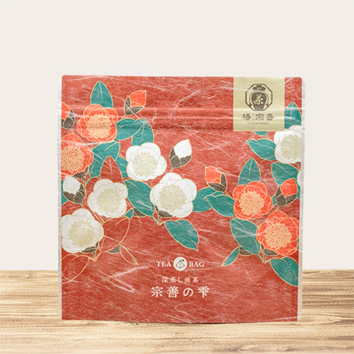 츠바키소젠 소젠의 물방울 녹차 티백 3g 