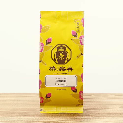 츠바키소젠 카페인리스 복숭아 향 홍차 (티백 10개입)3g