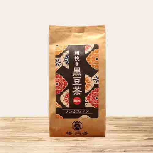 츠바키소젠 굵게 간 흑두차 180g(대용량)