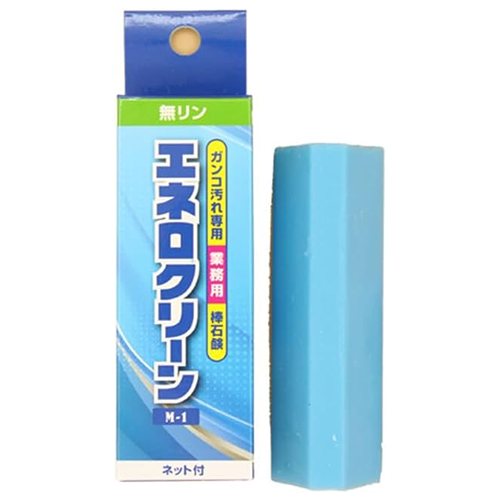 일본 와이셔츠 비누 슈퍼 클린 에네로클린 M1 찌든 때 전용 세탁용 막대비누 69g