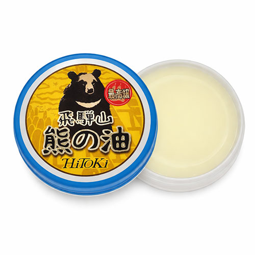 일본 나고야 북알프스 히다산 곰기름 20g 천연 보습 크림 HiTOKi 전신보습오일