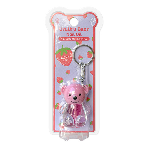 MiMits 우루우루 베어 네일 오일 딸기 잼 향 키링오일 1.8mL