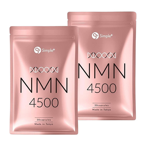 NMN 서플리먼트 일본제 고순도 100% 4,500mg 일본 국내 제조 NMN 캡슐 (2개세트)